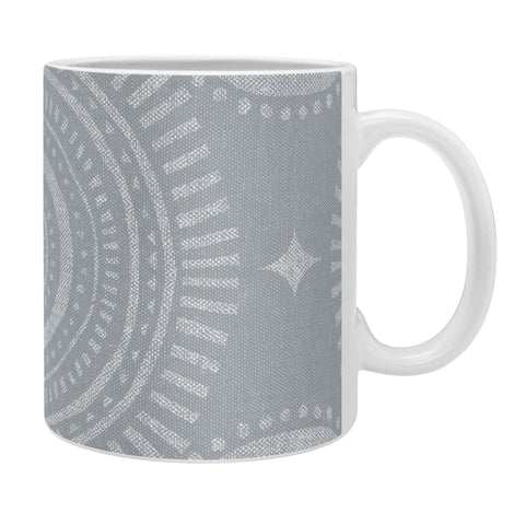 Little Arrow Design Co boho sun and stars spa blue Coffee Mug