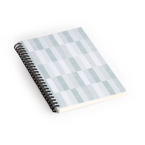 Little Arrow Design Co cosmo tile teal Spiral Notebook
