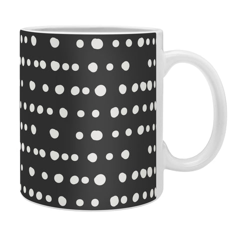 Little Arrow Design Co dotty stripes neutral Coffee Mug