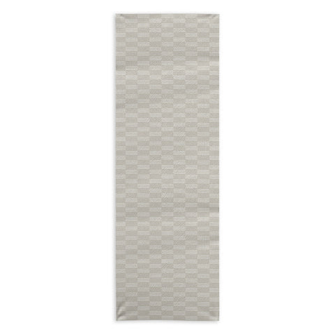 Little Arrow Design Co ella triple stripe stone Yoga Towel