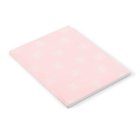 Little Arrow Design Co eyes on pink Notebook