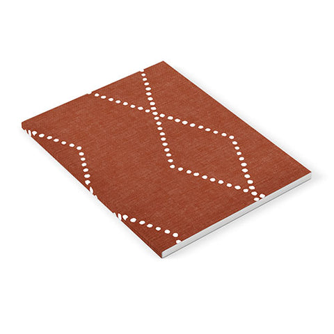 Little Arrow Design Co geo boho diamond rust Notebook