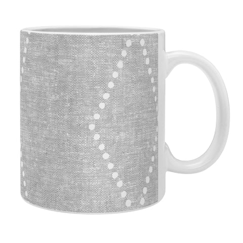 Little Arrow Design Co geo boho diamonds gray Coffee Mug
