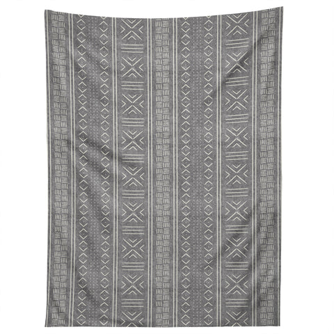Little Arrow Design Co gray mudcloth tribal Tapestry