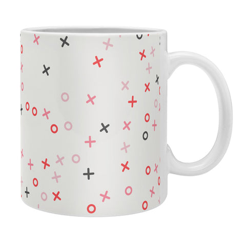 Little Arrow Design Co hugs and kisses XO Coffee Mug