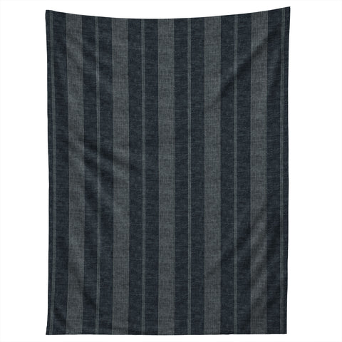 Little Arrow Design Co ivy stripes gray blue Tapestry