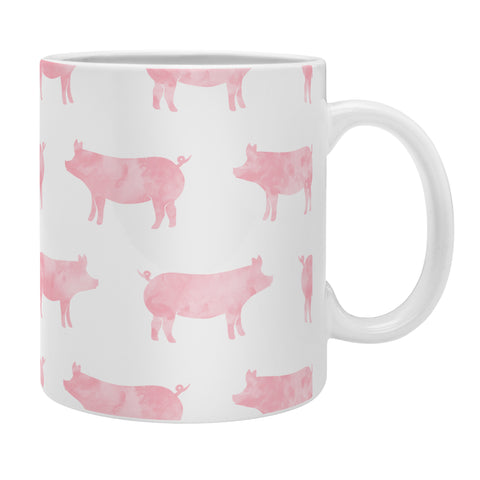 Little Arrow Design Co Just Pigs Coffee Mug