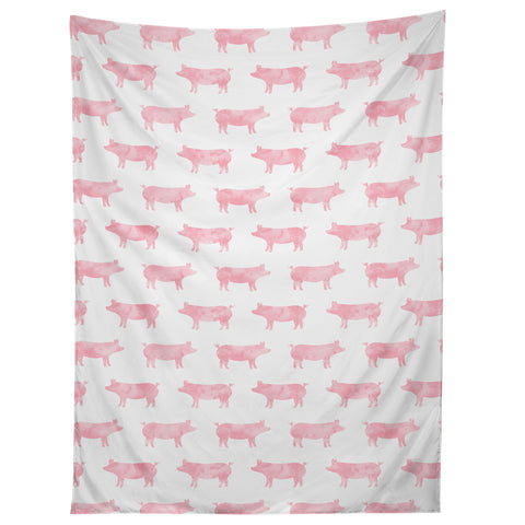Little Arrow Design Co Just Pigs Tapestry