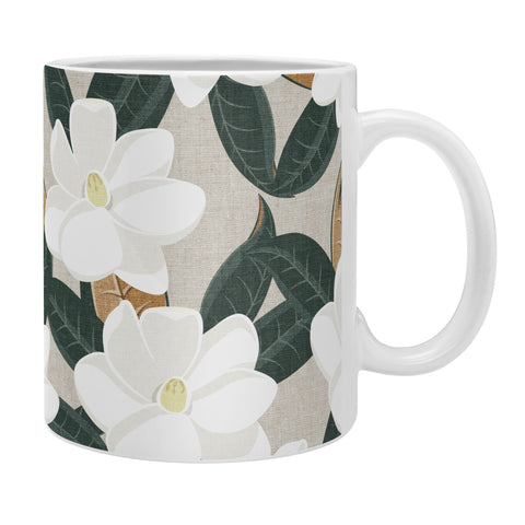 Little Arrow Design Co magnolia flower greige Coffee Mug