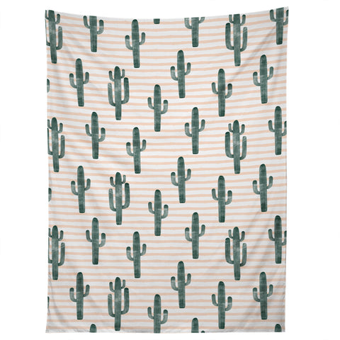 Little Arrow Design Co Modern Jungle Cactus Tapestry