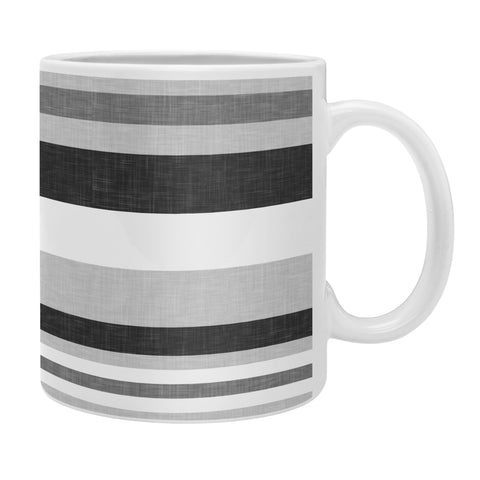 Little Arrow Design Co multi stripes gray Coffee Mug