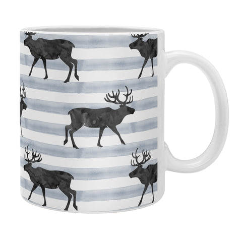 Little Arrow Design Co Nordic Reindeer Coffee Mug
