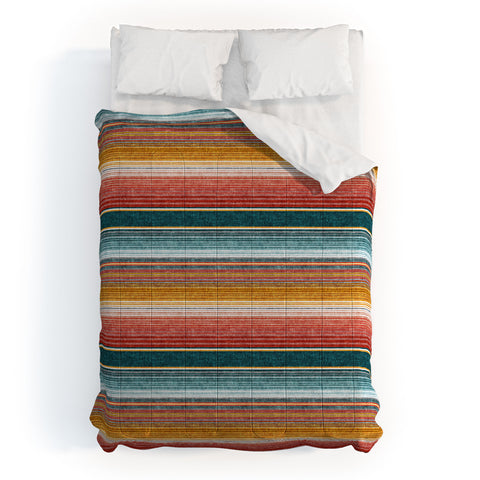 Little Arrow Design Co serape southwest stripe Comforter