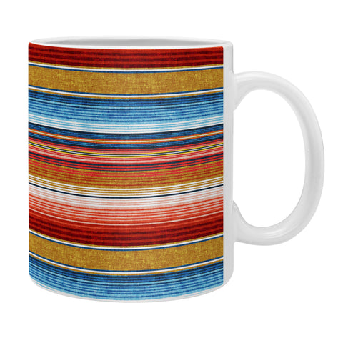 Little Arrow Design Co serape southwest stripe red Coffee Mug