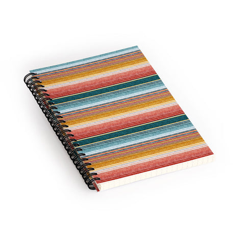 Little Arrow Design Co serape southwest stripe Spiral Notebook