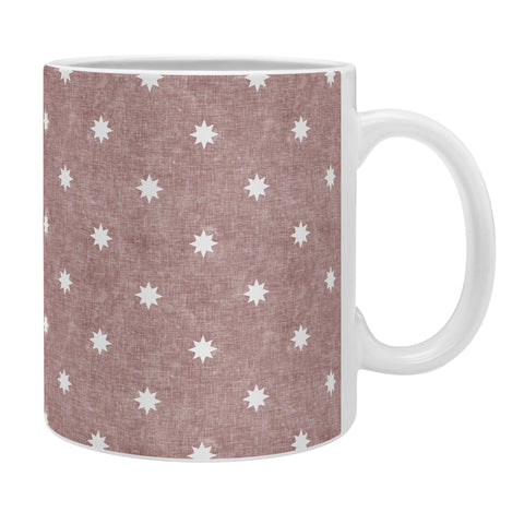 Little Arrow Design Co stars on mauve Coffee Mug