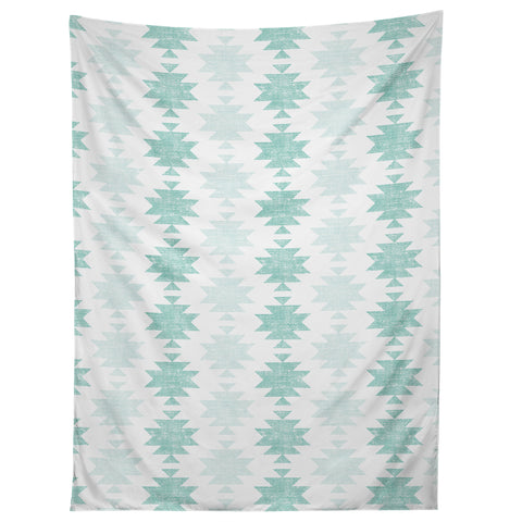 Little Arrow Design Co Woven Aztec in Teal Tapestry