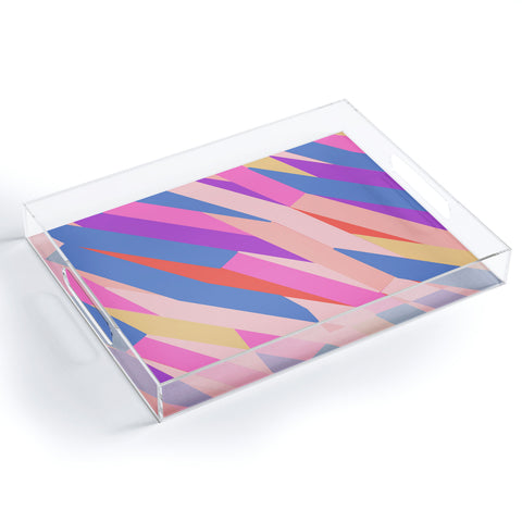 Little Dean Color stripe Acrylic Tray