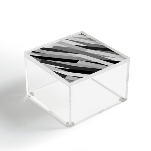 Little Dean Diagonal stripe Acrylic Box
