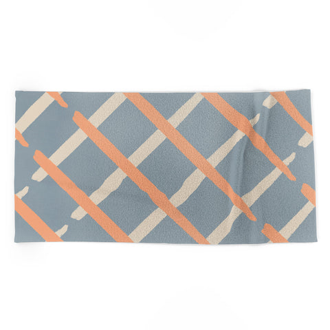 Lola Terracota Classic line pattern 444 Beach Towel