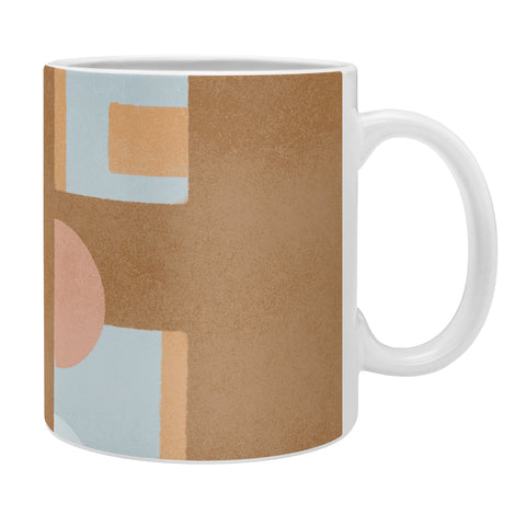 Lola Terracota The arch of a window abstract shapes contemporary Coffee Mug