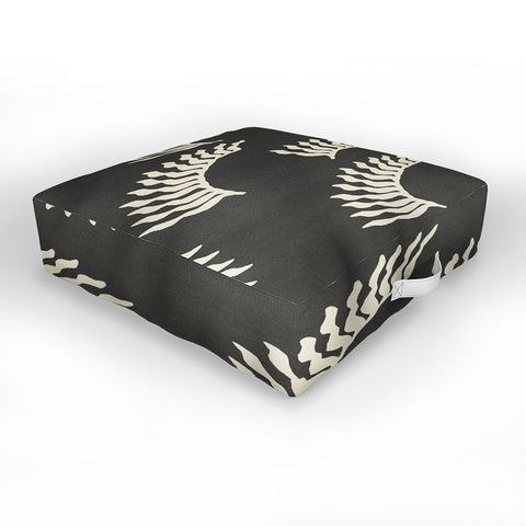 Lola Terracota When the leaves become wings Outdoor Floor Cushion