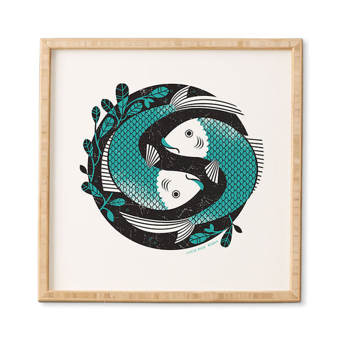 Lucie Rice Pearl and Polly Pisces Framed Wall Art