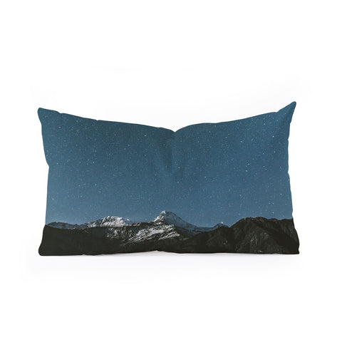 Luke Gram Annapurna Himalayas Oblong Throw Pillow