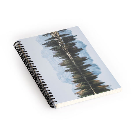 Luke Gram Italian Dolomites landscape version Spiral Notebook