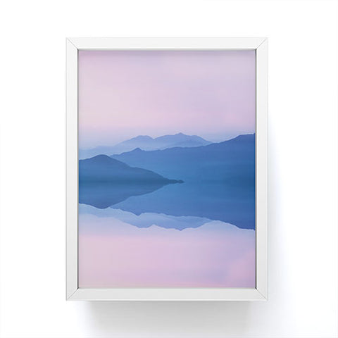Luke Gram Mountain Reflections Framed Mini Art Print
