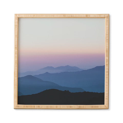 Luke Gram Sunset in the Annapurnas Framed Wall Art