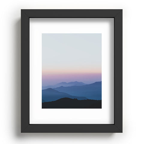 Luke Gram Sunset in the Annapurnas Recessed Framing Rectangle