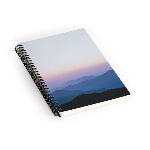 Luke Gram Sunset in the Annapurnas Spiral Notebook