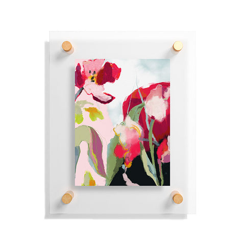 lunetricotee abstract bloom I Floating Acrylic Print