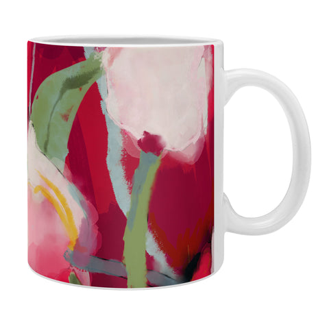 lunetricotee abstract bloom I Coffee Mug