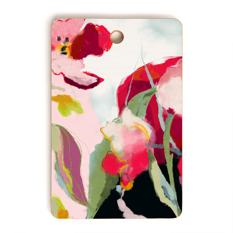 lunetricotee abstract bloom I Cutting Board Rectangle