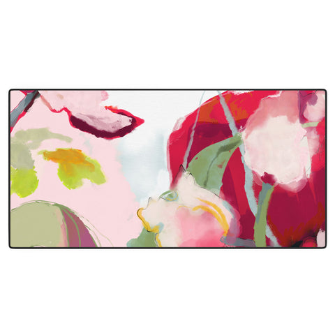 lunetricotee abstract bloom I Desk Mat