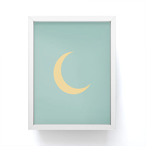 Lyman Creative Co Crescent Moon Sky Framed Mini Art Print