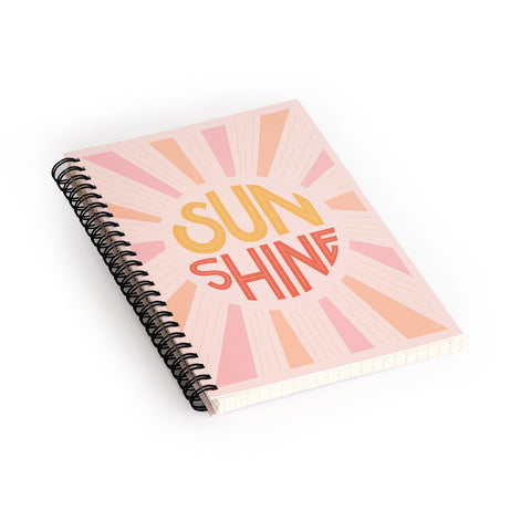 Lyman Creative Co Sunshine Hand Lettering Spiral Notebook