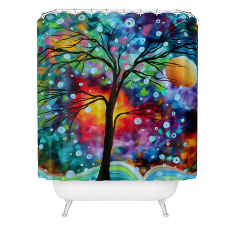 Madart Inc. A Moment In Time Shower Curtain