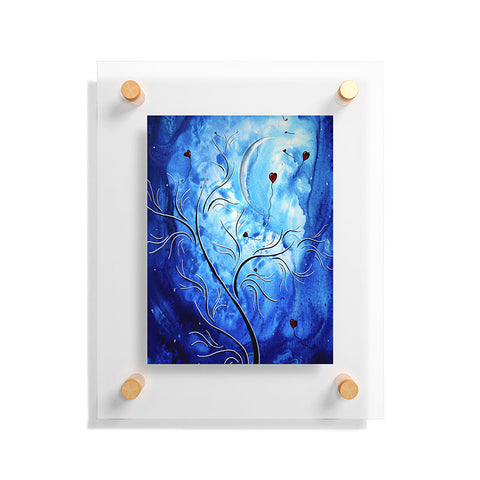 Madart Inc. Be The Light Of The Moon Floating Acrylic Print