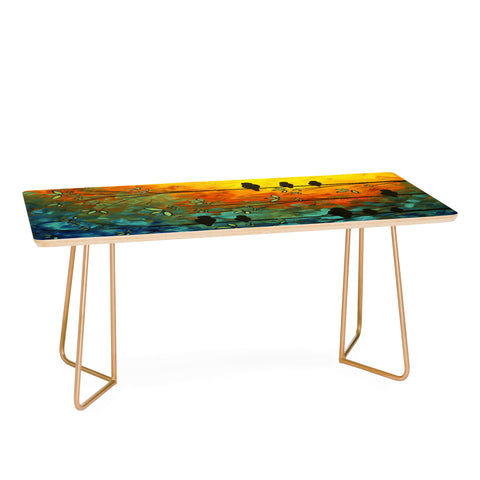 Madart Inc. Birds Of A Feather Coffee Table