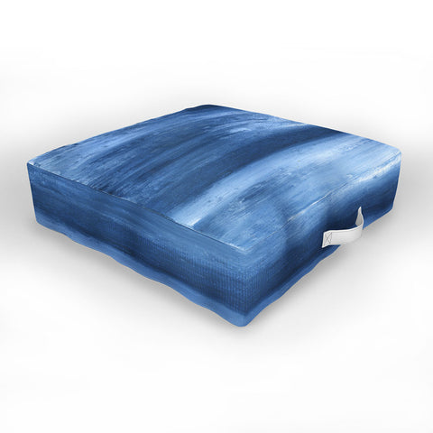 Madart Inc. Blue Lake Outdoor Floor Cushion