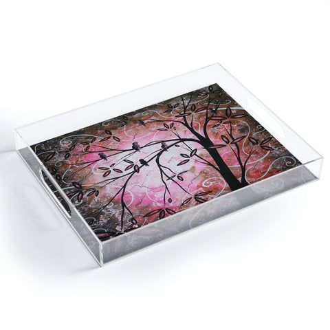 Madart Inc. Cherry Blossoms Acrylic Tray