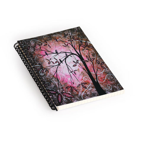 Madart Inc. Cherry Blossoms Spiral Notebook