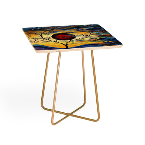 Madart Inc. Curling With Delight Side Table