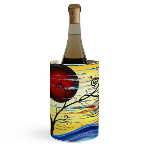 Madart Inc. Curling With Delight Wine Chiller