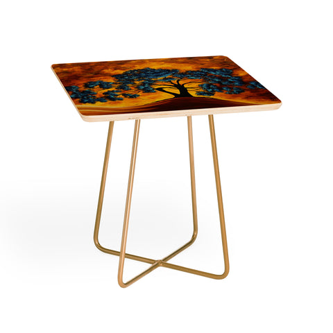 Madart Inc. Dreaming In Color Side Table