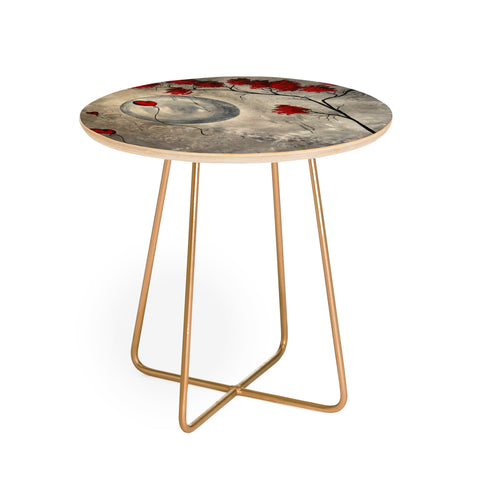 Madart Inc. Far Side Of The Moon Round Side Table