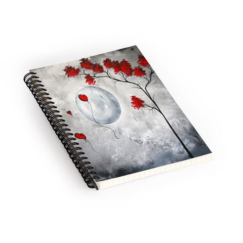 Madart Inc. Far Side Of The Moon Spiral Notebook